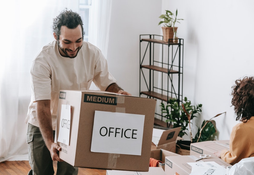 Moving office is an enormous errand.